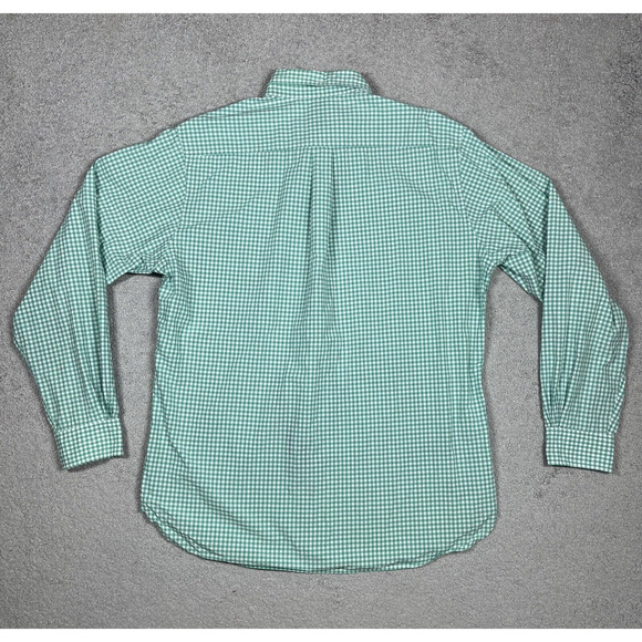 Brooks Brothers Shirt Mens Large Slim Fit Gingham Plaid Easter *See Description* - Picture 7 of 13